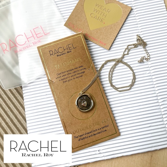 RACHEL Rachel Roy Gold Talisman Necklace - Picture 1 of 4